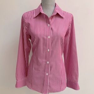Fox Croft striped button down blouse
